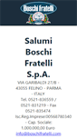 Mobile Screenshot of boschifratelli.com